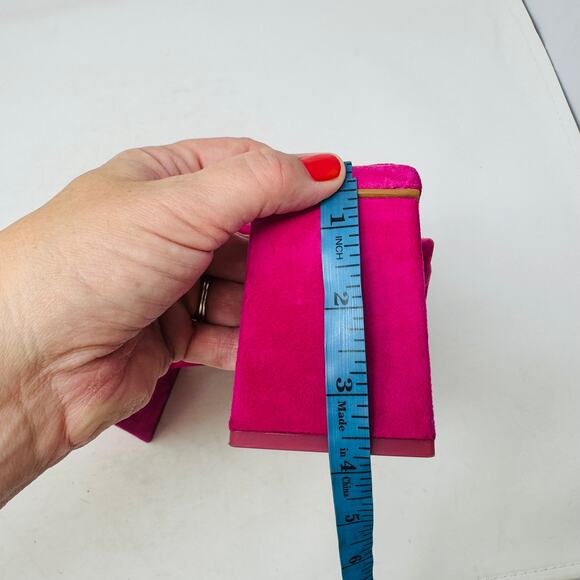 Matisse Dawson Women’s Size 7M Hot Pink Suede Block Heel Sandals - Picture 12 of 13